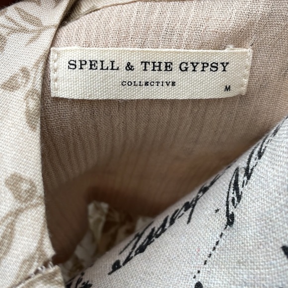 Spell & The Gypsy Collective Beige Lioness Dress - Picture 3 of 9